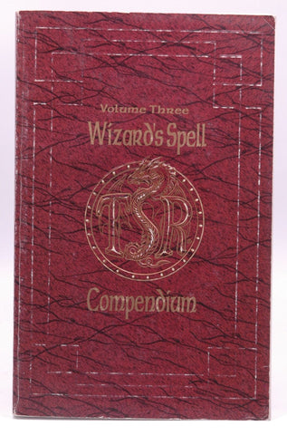 AD&D 2nd Ed Wizard's Spell Compendium Vol 3, by Staff  