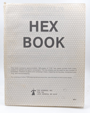 TSR Hex Book Mapping Booklet Scarce., by Staff  