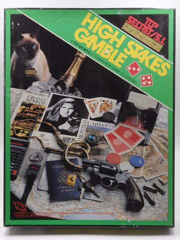 High Stakes Gamble (Top Secret S.I.), by Kern, Bob, Niles, Douglas  