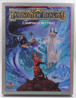 AD&D 2nd Ed Forgotten Realms Campaign Setting Missing MM Sheets, by Various  