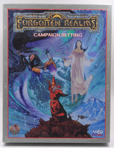 AD&D 2nd Ed Forgotten Realms Campaign Setting Missing MM Sheets, by Various  