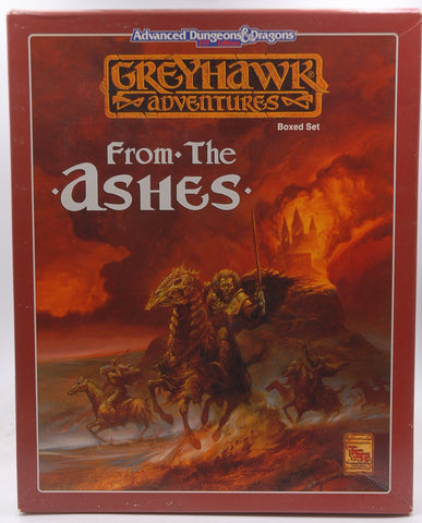 Greyhawk Adventures: From the Ashes/Boxed Set (Advanced Dungeons & Dragons, 2nd ed), by Tsr  