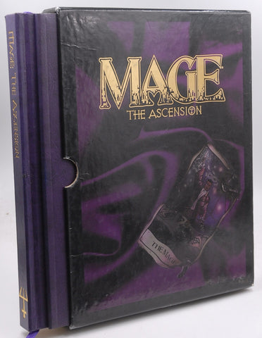 Mage: The Ascension - Limited Slipcase Edition + The Art of Mage: the Ascension, by Mage: The Ascension Creators:Phil Brucato & Stewart Wieck,New Edition Authors: Rachel Barth, Dierd'ei Brooks, John Chambers & others  
