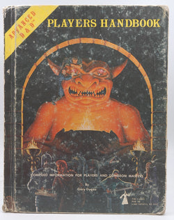 AD&D Players Handbook Original Cover Fair, by Gary Gygax  
