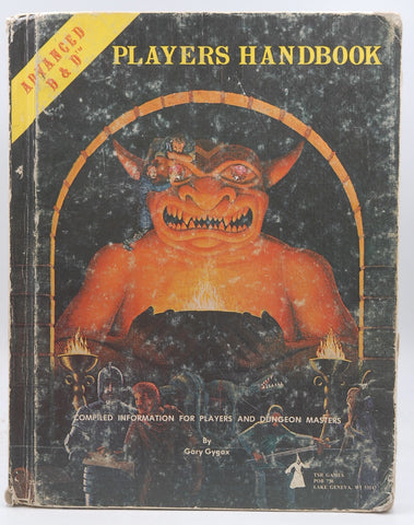 AD&D Players Handbook Original Cover Fair, by Gary Gygax  
