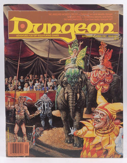 Dungeon: Adventures for Tsr Role-Playing Games, Issue No 7, 1987, by Moore, Roger  