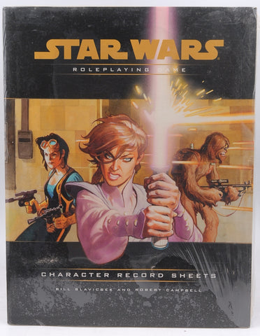 Character Record Sheets (Star Wars Roleplaying Game), by Wizards Team  