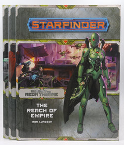 Starfinder RPG Against the Aeon Throne Adventure Path 1-3 Complete, by Staff  