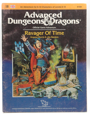 Ravager of Time: Module I8 (Advanced Dungeons and Dragons), by Tsr  