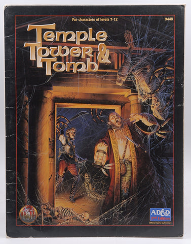 Temple, Tower, and Tomb (Advanced Dungeons & Dragons, 2nd Edition), by   