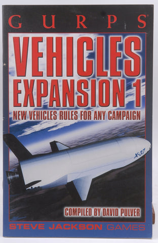 GURPS Vehicles Expansion 1, by   