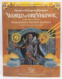 Mordenkainen's Fantastic Adventure (Advanced Dungeons & Dragons Module WG5), by Kuntz, Robert J  