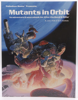 Mutants in Orbit After The Bomb RPG, by Wallis Signed 