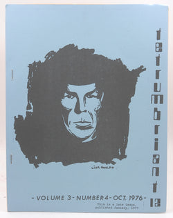 Tetrumbriant 1977 Issue 12 1976 October  Star Trek Fanzine, by Staff  
