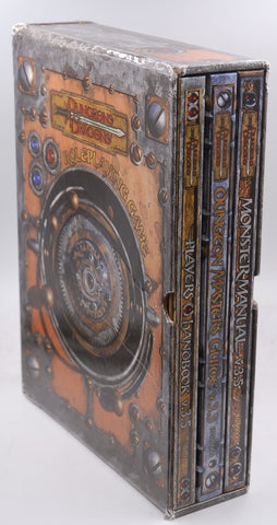 Dungeons & Dragons V.3.5 Core Rulebook Set (Dungeons & Dragons d20 3.5 Fantasy Roleplaying, Three Book Slipcased Set), by Wizards Team  