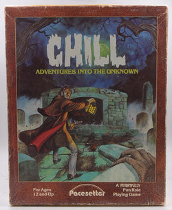 Chill: Adventures into the Unknown, a Frightfully Fun Role Playing Game [BOX SET], by Gali Sanchez; Garry Spiegle; Mark Acres  