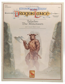 Taladas: The Minotaurs (Advanced Dungeons and Dragons / Dragonlance, DLR2 Accessory), by McComb, Colin  