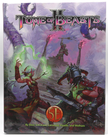D&D 5e Tome of Beasts II VG++, by Baur, Introcaso, et al  
