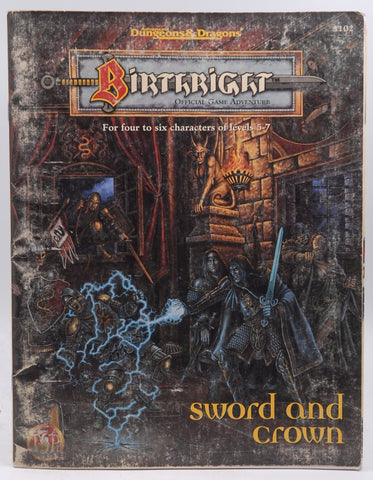 Sword and Crown (Birthright, 3102), by McComb, Colin  
