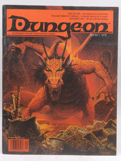 Dungeon Magazine Adventure for TSR Role-Playing Games Issue 1, by   