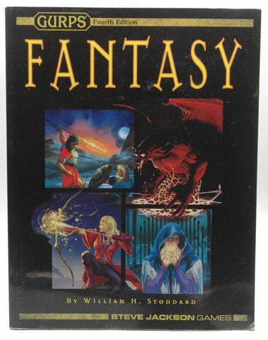 GURPS Fantasy 4E Softcover *OP, by Stoddard, William H.  