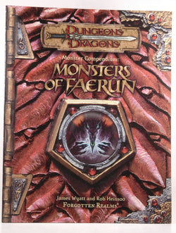 Monster Compendium: Monsters of Faerun (Dungeon & Dragons d20 3.5 Fantasy Roleplaying), by Heinsoo, Rob, Wyatt, James  