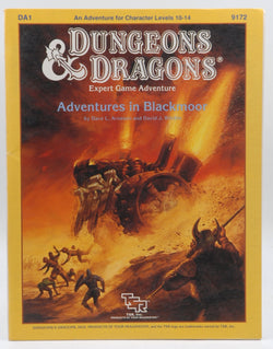 Adventures in Blackmoor (Dungeons & Dragons Module DA1), by Ritchie, David J., Arneson, Dave L.  