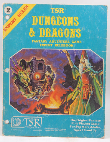Dungeons & Dragons: Fantasy Adventure Game- Expert Rulebook, by Steve Marsh, Dave Cook  