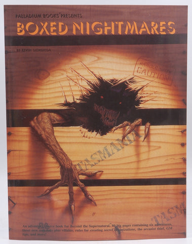 Boxed Nightmares, by Kevin Siembieda Signed 