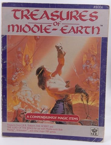 Treasures of Middle Earth (Middle Earth Game Rules, Intermediate Fantasy Role Playing, Stock No. 8006), by Baur, Wolfgang  