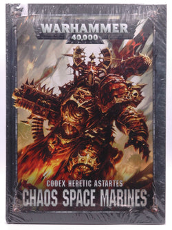 Games Workshop Warhammer 40k Chaos Space Marines Codex Heretic Astartes, by Various  