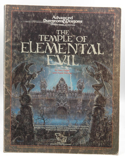 AD&D 1st Printing The Temple of Elemental Evil Fair+, by Gary Gygax, Frank Mentzer  