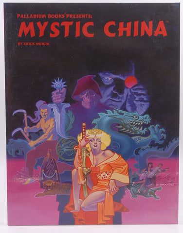 Mystic China Palladium RPG, by Kevin Siembieda Signed 