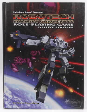 Robotech the RPG: Shadow Chronicles Deluxe Edition, by Kevin Siembieda Signed 