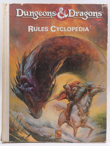 Dungeons & Dragon Rules Cyclopedia by Aaron Allston (1991-11-07), by   
