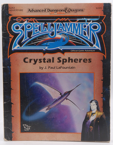 AD&D Spelljammer Crystal Spheres no map, by J PAul LaFountain  