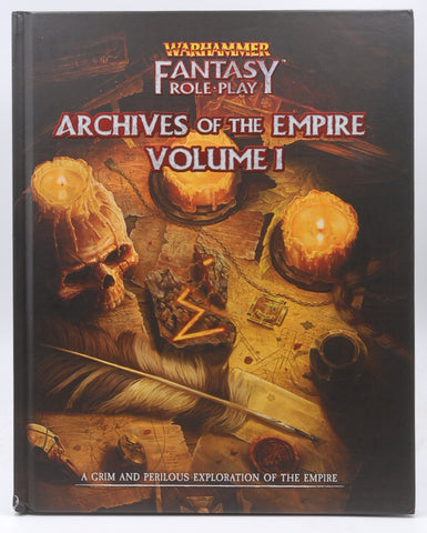 WHFRP RPG Warhammer Archives of the Empire Vol 1, by Staff  