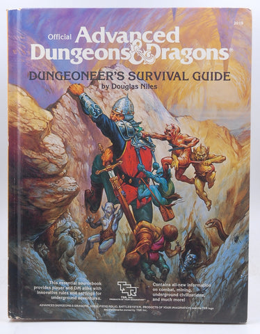 AD&D Dungeoneer's Survival Guide VG, by Douglas Niles  