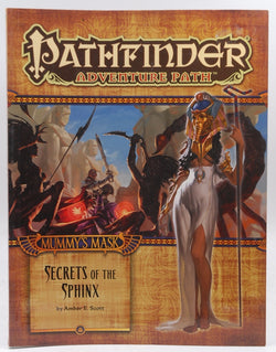 Secrets of the Sphinx (Pathfinder Adventure Path Mummy's Mask), by Scott, Amber E.  