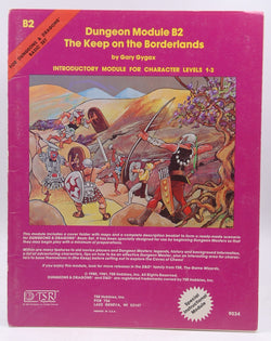 The Keep on the Borderlands (Dungeons & Dragons Module B2), by Gygax, Gary  