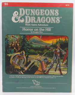 Horror on the HIll (Dungeons and Dragons), by Douglas Niles  