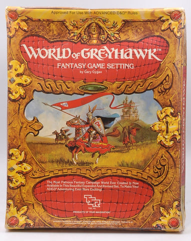 World of Greyhawk (Advanced Dungeons & Dragons Boxed Set), by Gygax, Gary  