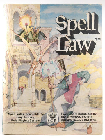 Spell Law (Rolemaster #1200), by Iron Crown Enterprises  