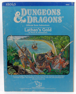 Lathan's Gold (Dungeons & Dragons Module XSOLO), by Rasmussen, Merle  