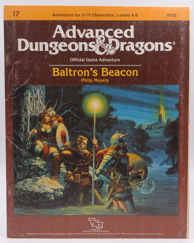 Baltron's Beacon (Advanced Dungeons & Dragons Module I7), by Philip Meyers  