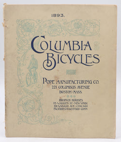 Antique 1893 Columbia Bicycles Catalogue Orig. Pope MFG Bike Rare, by Columbia  