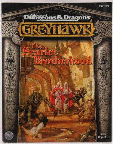 The Scarlet Brotherhood (AD&D Fantasy Roleplaying, Greyhawk Setting), by Reynolds, Sean  