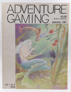 Adventure Gaming Magazine #3 1981 RPG D&D, by Various  