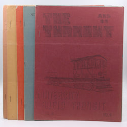 Turnout, The Boston Chapter National Railway Historical Society 1949-1954 19 Issues, by Various  