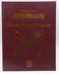 Wizards and Rogues of the Realms (Advanced Dungeons & Dragons: Forgotten Realms), by Connors, William W.  